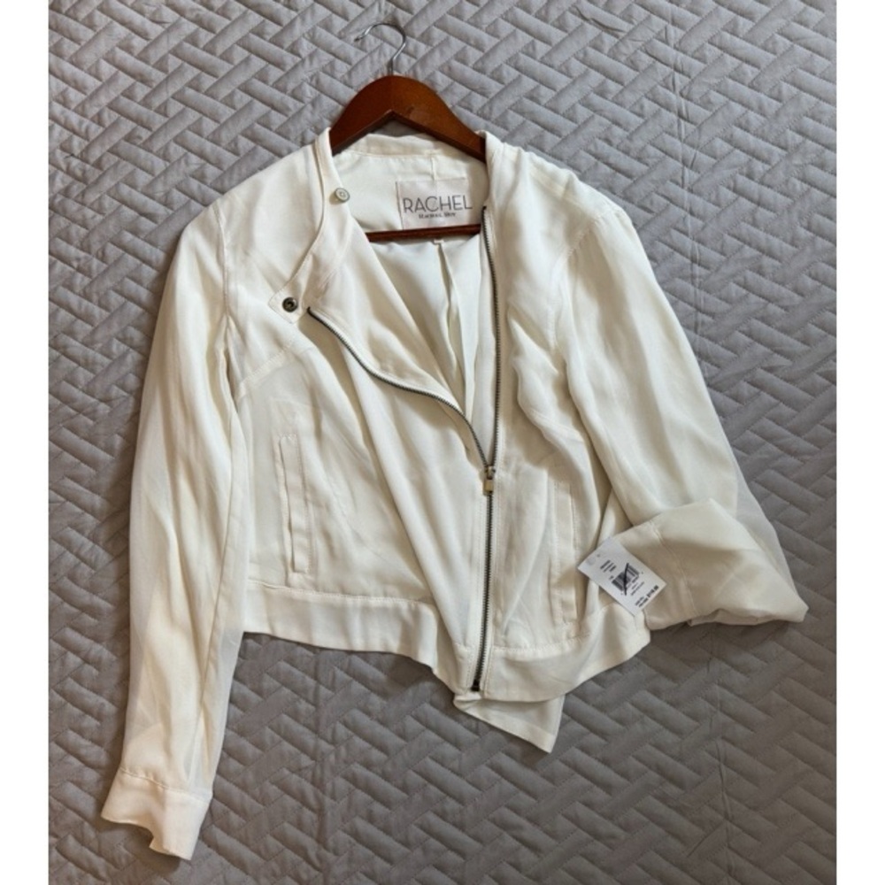 Rachel Roy -Women's White Jacket- Size 4